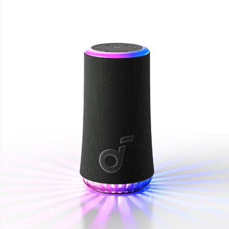 Anker Soundcore Glow Portable Speaker With 30W 360° Sound (A3166)