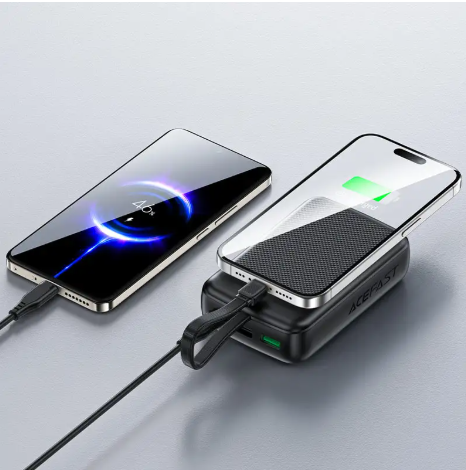 ACEFAST M14 PD22.5W Power Bank 20000mAh with Cable