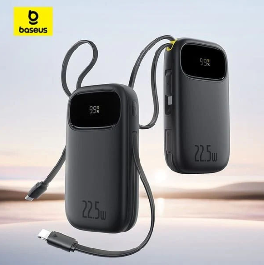 Baseus FC31 EnerFill 20000mAh 22.5W Digital Display Built-in Type-c Power Bank